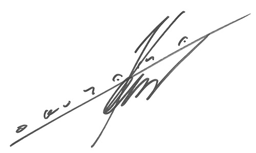 Ken Okuyama sign
